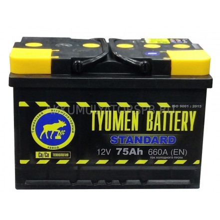АКБ 6СТ75 Тюмень