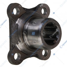 Фланец вторичного вала КПП-4 Газ-53 квадрат.