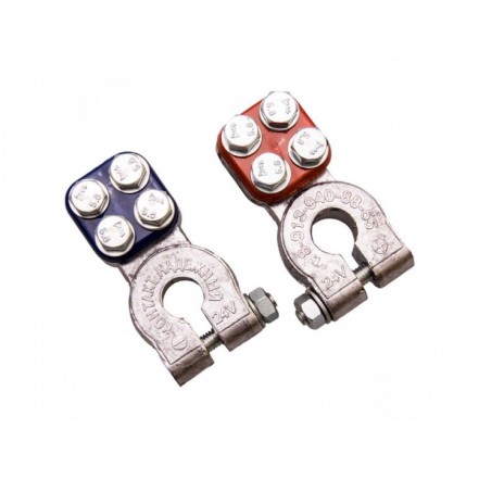 Клемма АКБ,к-т + -,грузовая, большая