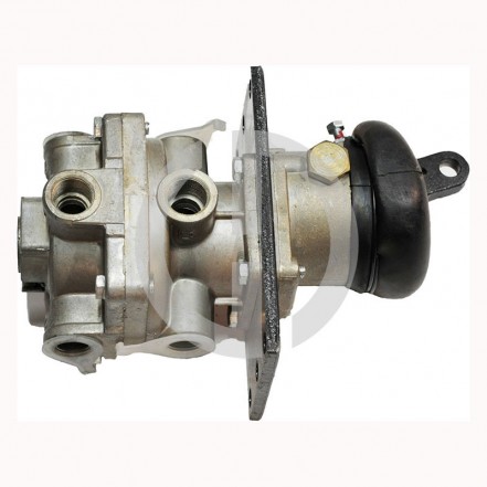 Кран главный тормозной 2-х секционный КамАЗ подпедальный