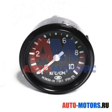 Манометр давления масла мех 0-10кг/см