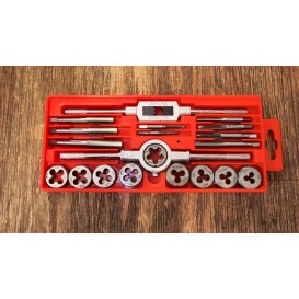 Набор метчиков и плашек 10пр 