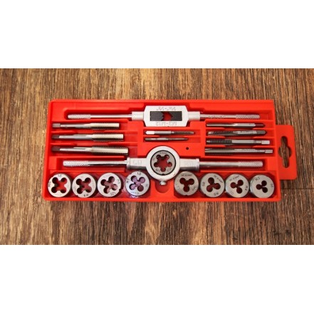 Набор метчиков и плашек 10пр