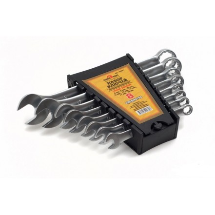 Набор рожково-накидных ключей 8*22 7шт. сумка