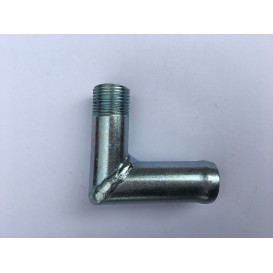 Переходник угольник М16 с резьбой метал