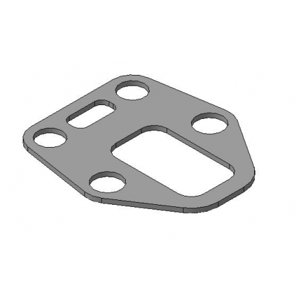 Прокладка впускного коллектора КамАЗ домик