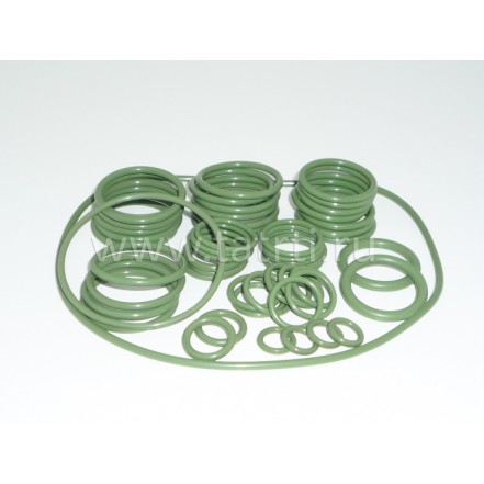 Р/к КАМАЗ ТНВД-33 резиновые кольца силикон