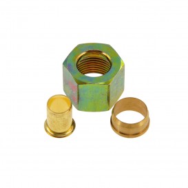 Р/к трубки ПВХ ф-10 М16х1,5 (гайка,муфта,втулка)