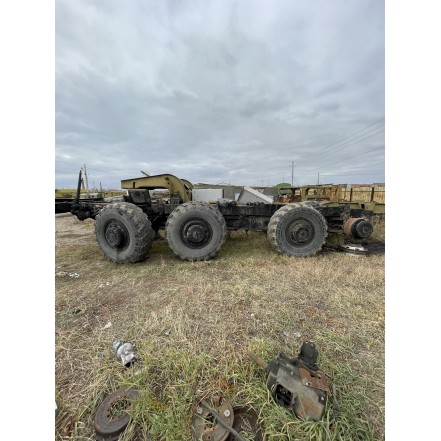 Рама МАЗ Ураган с редукторами и ступицами в сб.