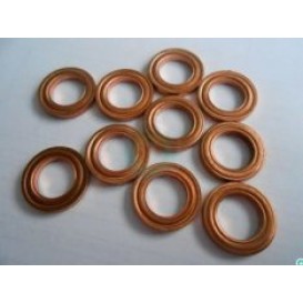 Шайба медная Ф 9 под форсунку