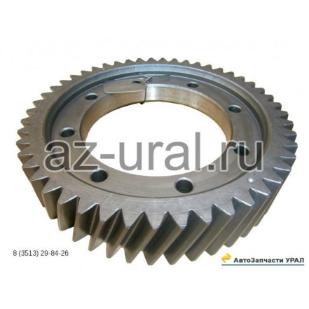 Шестерня цилин. УРАЛ 49 зуб. высокий зуб