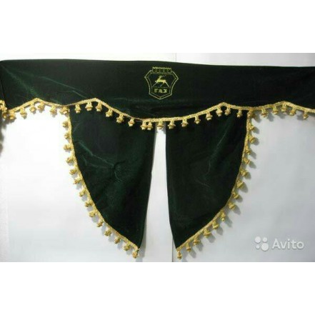 Шторы кабины  Газ 3309 ламбрекены