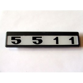 Табличка двери 5511