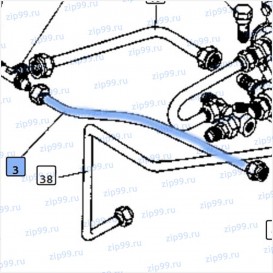 Трубка топливная МТЛБ