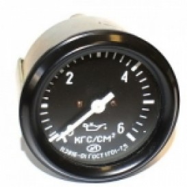Указатель давления  масла 0-10кг/см мех
