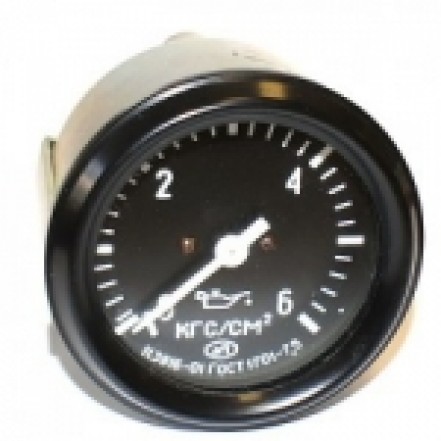 Указатель давления  масла 0-10кг/см мех
