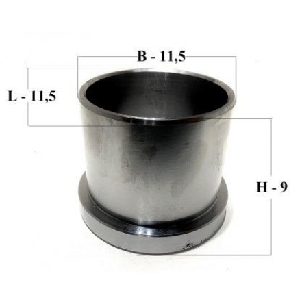 Втулка балансира УРАЛ короткая стальная